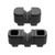 Magpul MAG1367-BLK DAKA Block Kit V-Block, Includes Double V-Block (2) & Triple V-Blocks (2), Black Polypropylene, Fits Magpul DAKA Cases/Organizer Systems - MAG1367BLK - 840815145790