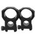 Trad Rings 30mm High Tac Blk Picatinny Style