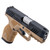 Taurus GX2 Pistol 9mm 3.38 in. Tan Frame/Black Slide 13rd. - 1-GX2931T - 725327636960