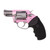 Charter Arms 53830 Undercover Lite Pink Lady Small 38 Special, 5 Shot 2" Stainless Steel Barrel & Cylinder, Aluminum Frame w/Black Finger Grooved Rubber Grip, Exposed Hammer - 53830 - 678958538304