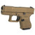 Glock 26 Gen 5 9mm Luger 3.43in 10rd Burnt Bronze Cerakote