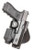 Fobus for Glock 17/22/31 Tactical Roto Paddle Holster w/ Laser Light