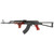 Zastava Arms ZPAPM70 7.62x39mm 16" 30 Rounds Matte Finish Semi-Automatic Rifle - ZR7762SRMD - 669185296044