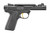 Ruger 43956 Mark IV 22/45 Lite 22 LR 10+1 4.40" Stainless Threaded Barrel, Black Anodized Serrated Slide w/Picatinny, Black Anodized Polymer Frame, Black Checkered 1911-Style Grip - 43956 - 736676439560