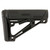 Hogue OverMolded Collapsible AR Stock Six Position Mil-Spec for AR Rifles