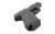 Talon Grips 110G Adhesive Grip  Compatible w/Glock 19/23/25/32/38 Gen4 w/No Backstrap, Black Textured Granulate