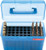 MTM Case-Gard H50RMAG24 Deluxe Ammo Box  300 Win Mag/7mm Rem Clear Blue Polypropylene 50rd - H50RMAG24 - 026057205243