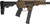 CMMG 45AB70FMB Banshee MKG 45 ACP 13+1 5" Black Nitride Medium Taper Threaded Barrel, EML 4" M-LOK Handguards, Midnight Bronze Cerakote Aluminum Picatinny Rail Receiver, CMMG Zeroed Grips - 45AB70FMB - 810148623913