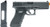 Umarex Glock Air Guns 2276318 G17 Gen4 Airsoft Pistol CO2 6mm 23+1 Black Polymer Frame & Grips, Compatible With Most Glock 17 Holsters, Accessories & Gear