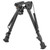 Harris Bipods LM1A2 Non-Swivel L Swivel Stud, 9-13", Black Steel/Aluminum, Notched Legs, Rubber Feet - LM1A2 - 051156012119