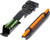 HIVIZ Magnetic Front Rear Shotgun Sight Ribs 328 437 Green Orange LitePipe
