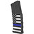 Mission First Tactical Extreme Duty Polymer Magazine 30rd 5.56x45mm NATO AR-15 M4 Blue Line Flag - EXDPM556AMB1 - 814002025479