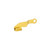 Tyrant Designs Hellcat Extended Slide Release Gold - TDHCATSCLGOLD - 764046031168