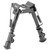 Caldwell 1081950 XLA M-Lok/Key Mod Bipod 6-9" Black Aluminum - 1081950 - 661120413028