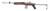 Ruger 5895 Mini-14  223 Rem/5.56 NATO 20+1 18.50" Matte Stainless Threaded Barrel, Matte Stainless Picatinny Rail  Receiver, Walnut/Stainless Wood Side Folding Side Folding Stock, Black Polymer Grip - 5895 - 736676058952