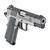 Springfield Armory PX9218L 1911 Emissary 45 ACP 8+1 4.25" Bull Barrel, Stainless Steel Frame w/Beavertail , Tri-Top Cut Blued Carbon Steel Slide, Black VZ Thin-Line G10 Grip - PX9218L - 706397934507