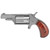 NAA 22M Mini-Revolver 22 WMR Stainless/Rosewood 1.63 in. 5 rd. - 22M - 744253000133