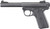 Ruger  Mark IV 22/45 22 LR 10+1, 5.50" Stainless Bull Barrel, Blued Drilled & Tapped Steel Receiver & Polymer Frame,  Black Checkered Polymer Grip Ambidextrous - 40187 - 736676401871