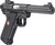 Ruger 40183 Mark IV Target *CA Compliant 22 LR 10+1 5.50" Blued Bull Barrel, Blued Aluminum Frame, Black Checkered Polymer Grip, Right Hand - 40183 - 736676401833