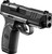 FN 66101759 Reflex XL MRD Micro-Compact Frame 9mm 15+1/18+1 3.80" Black Target Crown Steel Barrel, Optic Cut/Serrated Black Slide, Polymer Frame w/Picatinny Rail, Interchangeable Backstrap Grip - 66101759 - 845737019037
