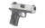 Ruger 6758 SR1911 Officer-Style 9mm Luger 7+1 3.60" Black Steel Barrel, Serrated Stainless Steel Slide, Tungsten Gray Cerakote Aluminum Frame w/Beavertail, Deluxe Checkered G10 Grip - 6758 - 736676067589
