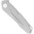 CobraTec Ace Titanium Flipper Folder M390 Knife Folding Blade Silver - CTTACEM390 - 099654042832