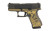 Glock G43X 9mm Luger 3.41in Barrel 10rd Distressed Black and Gold Cerakote - 300-118-0300-08 - 810105516296