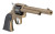 Ruger 2038 Wrangler  22 LR 6 Shot 6.50" Burnt Bronze Cerakote Barrel & Frame, Black Cerakote Cylinder Black Checkered Polymer Grips - 2038 - 736676020386