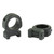 DNZ Products 2-Piece Rail Mount Medium Height for 1-Inch Optics Bolt Action and Semi Auto - 10PTM - 810037217919