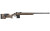 Ruger 57123 Hawkeye Long-Range Target Full Size 308 Win 10+1 26" Matte Black Steel Threaded Barrel, Picatinny Rail Steel Receiver, Black Speckled Brown Adj Comb & LOP Laminate Stock - 57123 - 736676571239
