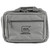 Glock AP60301 Double Pistol Case  Dual Padded Compartments, 5 Internal Mag Holders, 3 Zippered Compartments, Carry Handle, Gray, 12.5"x9.5"x4.5" - AP60301 - 764503029042