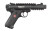 Ruger 40150 Mark IV Tactical 22 LR Caliber with 4.40" Threaded/Picatinny Rail Barrel, 10+1 Capacity, Overall Blued Metal Finish, Checkered Black Polymer Grip & Fixed Sights - 40150 - 736676401505