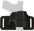 Galco TS800B TacSlide  OWB Black Kydex/Leather Belt Slide Fits Glock 43/Springfield Hellcat/S&W M&P Shield EZ Right Hand