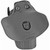Safariland 578450412 578 GLS Pro-Fit OWB Black Polymer Paddle Fits Springfield XD/Beretta 92/4-5.25" Barrel
