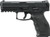 HK 81000242 VP40S  40 S&W 13+1 4.09" Steel Barrel, Black Serrated Steel Slide, Black Polymer Frame w/Picatinny Rail, Black Finger Groove Grip, Ambidextrous