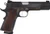 Tyler Gun Works TGWGVCC45 Custom 1911 Government Full Size Frame 45 ACP 7+1 5" Stainless Match Grade Barrel, Blued Serrated Steel Slide, Color Case Steel Frame w/Beavertail, Walnut Grip