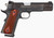 Tyler Gun Works TGWGVBL45 Custom 1911 Government Full Size Frame 45 ACP 7+1 5" Stainless Match Grade Barrel, Blued Serrated Steel Slide & Steel Frame w/Beavertail, Walnut Grip