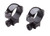Burris Rimfire Airgun Rings 1 in Medium Deluxe Steel for .22 Optics