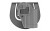 Blackhawk 413505BKR Serpa CQC Sportster OWB Size 05 Gun Metal Gray Polymer Paddle Fits Sig P228/250DC/P229 Barrel Right Hand - 413505BKR - 648018091261