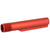 LBE Unlimited Mil-Spec Buffer Tube 6 Position AR-15 Red - MBUF002RED - 706612407687