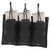 Bulldog BDT62 Tri-Double Mag Pouch  MOLLE Black Belt Loop Compatible w/ 30-Round Compatible w/ High Capacity