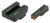TruGlo TFX Pro Handgun Sights SIG 238 Orange Focus Lock Tritium One Handed Edge