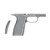Tyrant CNC Snub Nose Grey Grip Module for Sig P365 - TDP365GRMMACROGREY - 764046030925