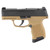 Sig Sauer P365X 9mm Luger 3.10" 10+1 Coyote Tan Stainless Steel Polymer Grip - 3659CTXR3P - 798681733668