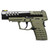 KelTec P15 9mm 4 in 10 Round Green CA Compliant Fiber Optic Front Sight - P15GRNCA - 640832011364