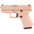Glock G43X 9mm Luger 3.41in 10rd Rose Gold Front Rail