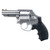 Taurus 66C Revolver - Stainless Steel | 357 MAG | 3" | 7RD | HOGUE GRIPS - 2-66039C-HG - 725327944065