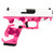 Glock 43x 9mm Luger 3.41 Barrel 10 Rounds Pink Commando Skydas Cerakote