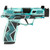 Sig Sauer, Komodo Anime, 9mm Luger, 3.1", 17 Rounds, Blue/Cerakote Finish