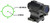 Holosun He515cmgr Red Dot Sight 2 MOA Green Dot 65 MOA Circle 20mm Picatinny Mount - HE515CMGR - 605930624892